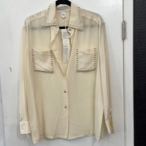 Vintage new Paul Alexander silk blouse Sz 10